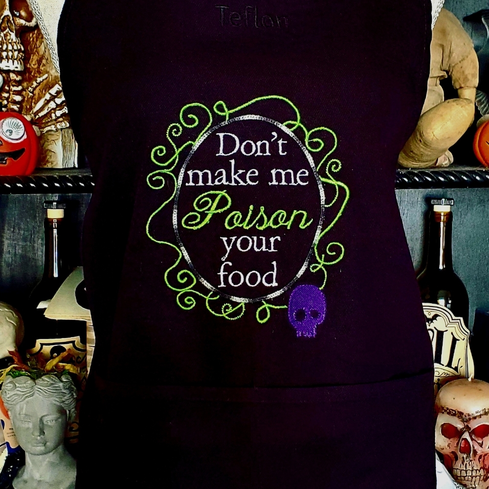 Embroidered Apron